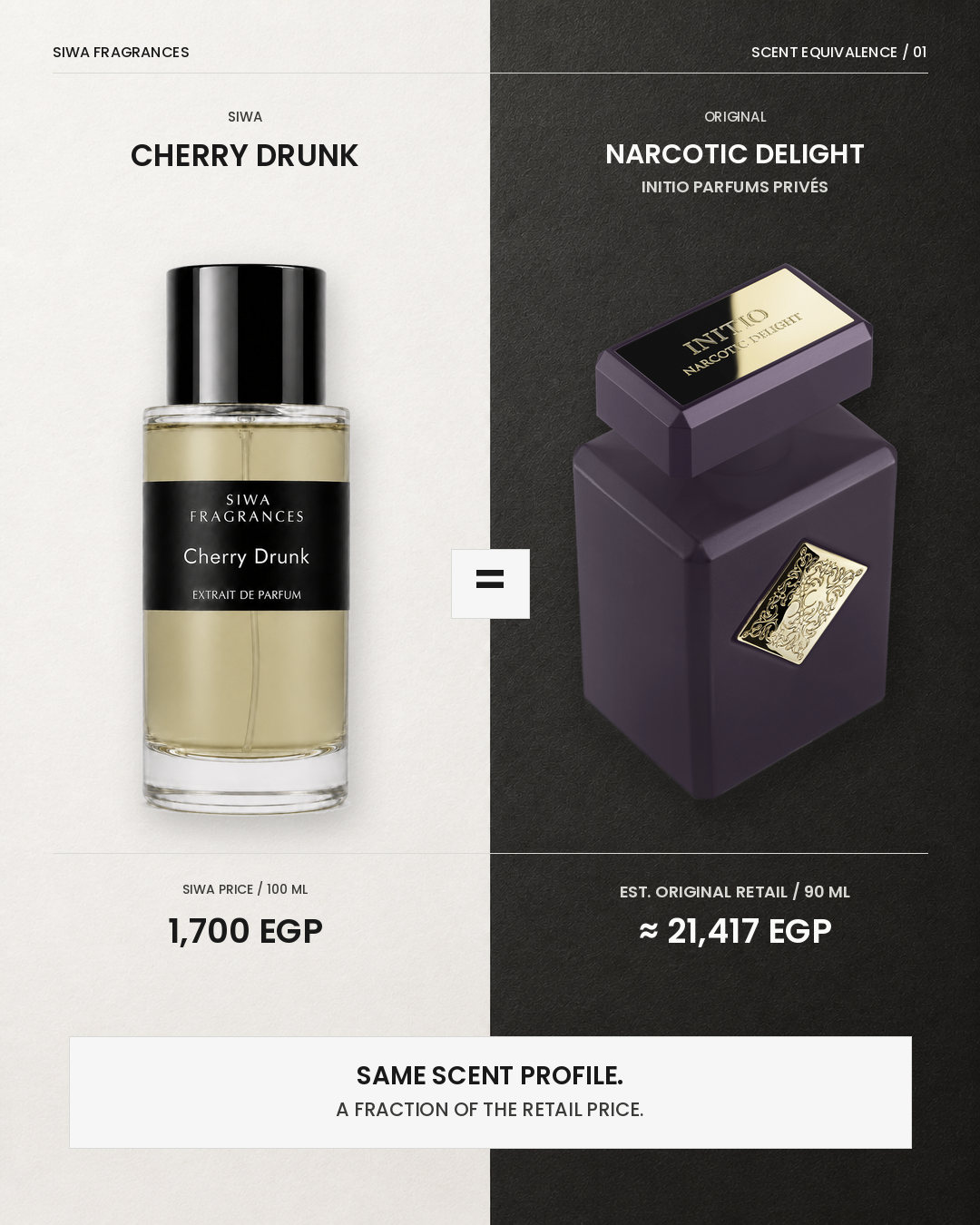 Cherry Drunk and Narcotic Delight price comparison | siwa-package-v1:cherry-drunk:dupe-comparison
