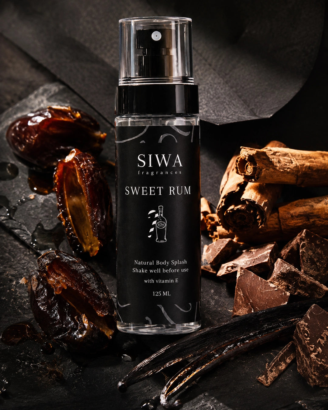 Sweet Rum 50 ml editorial | siwa-package-v1:sweet-rum:macro-editorial