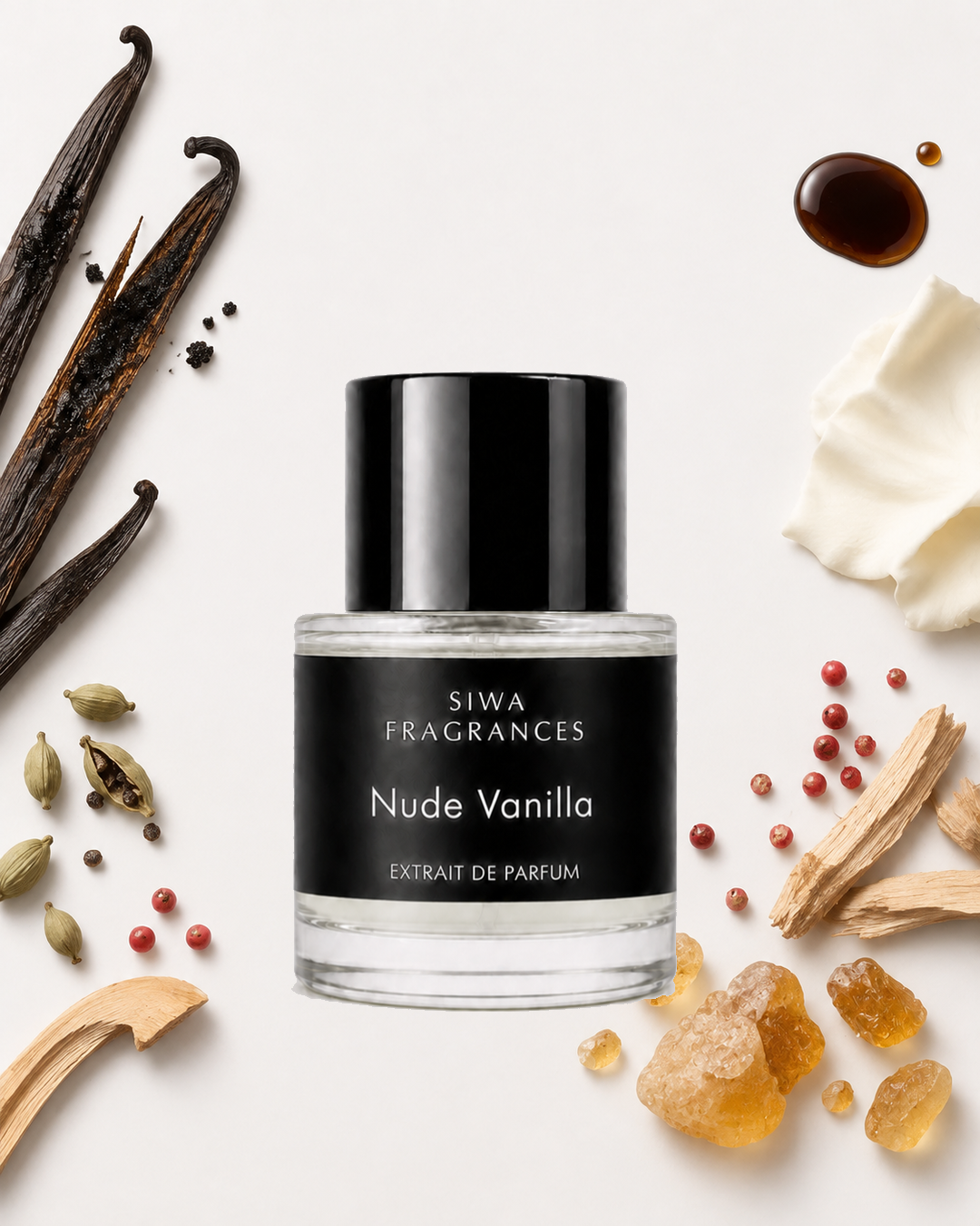Nude Vanilla 50 ml fragrance notes | siwa-package-v1:nude-vanilla:key-notes:50ml