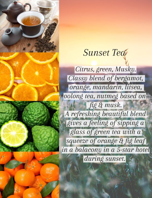 sunset tea perfume siwa